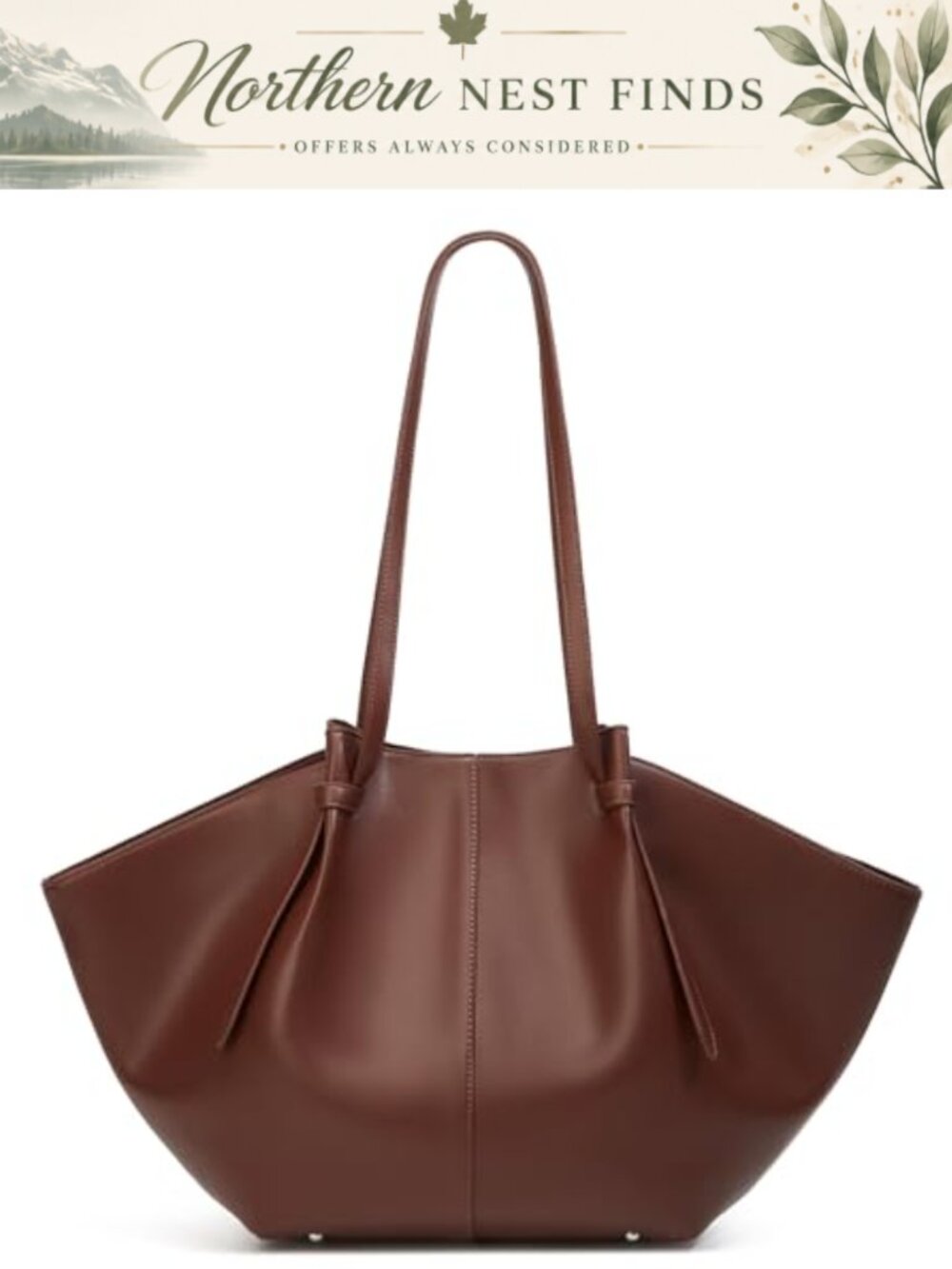 Suede Tote Bag Wing-Shaped Hobo Shoulder Purse with Wallet